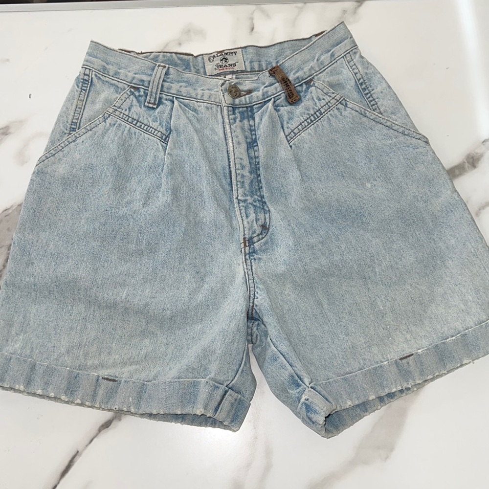Calamity Vintage Jean High waisted Shorts